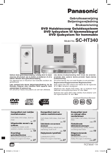 Brugsanvisning Panasonic SC-HT340 Hjemmebiosystem