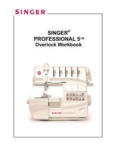 Handleiding Singer Professional 5 Serger 14T968DC Naaimachine