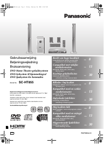 Brugsanvisning Panasonic SC-HT855 Hjemmebiosystem