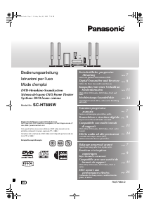 Bedienungsanleitung Panasonic SC-HT885W Heimkinosystem