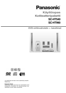Käyttöohje Panasonic SC-HT990 Kotiteatterijärjestelmä
