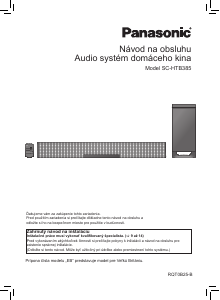 Návod Panasonic SC-HTB385 Domáce kino