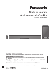 Priručnik Panasonic SC-HTB485 Kućno kino
