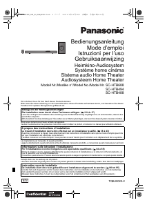 Bedienungsanleitung Panasonic SC-HTB488EG Heimkinosystem