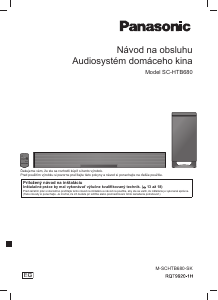 Návod Panasonic SC-HTB680EG Domáce kino