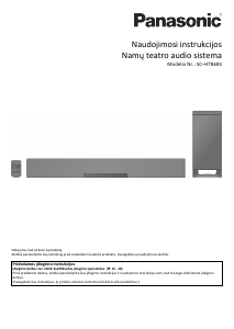 Vadovas Panasonic SC-HTB685 Namų kino sistema
