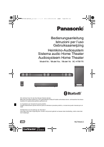 Bedienungsanleitung Panasonic SC-HTB770 Heimkinosystem