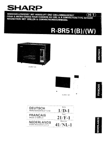 Handleiding Sharp R-8R51 Magnetron