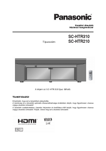 Használati útmutató Panasonic SC-HTR310 Házimozi-rendszer
