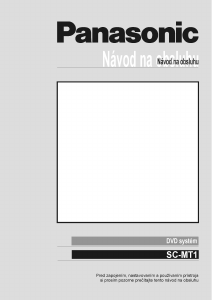 Návod Panasonic SC-MT1 Domáce kino