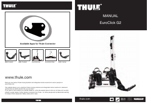 Handleiding Thule EuroClick G2 Fietsendrager