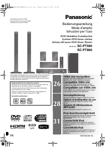 Bedienungsanleitung Panasonic SC-PT560 Heimkinosystem