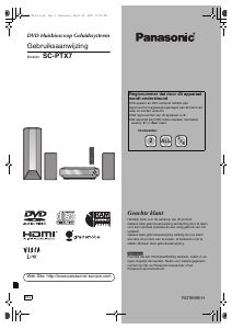 Handleiding Panasonic SC-PTX7 Home cinema set