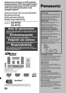 Brugsanvisning Panasonic SC-RT30 Hjemmebiosystem
