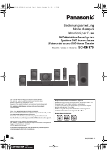 Manuale Panasonic SC-XH170EG Sistema home theater