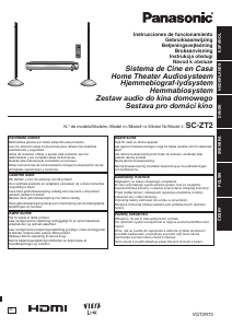 Bruksanvisning Panasonic SC-ZT2 Hembiopaket