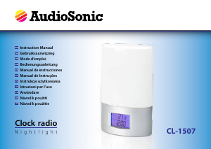 Manuál AudioSonic CL-1507 Světlo pro buzení