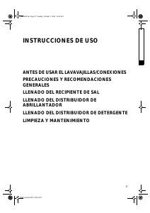 Manual de uso Whirlpool ADG 151/1 Lavavajillas
