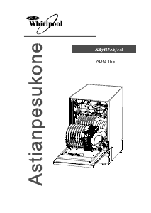 Käyttöohje Whirlpool ADG 155 Astianpesukone