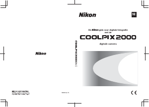 Handleiding Nikon Coolpix 2000 Digitale camera