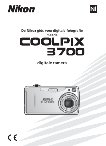 Handleiding Nikon Coolpix 3700 Digitale camera