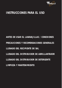 Manual de uso Whirlpool ADG 3966 NBM Lavavajillas