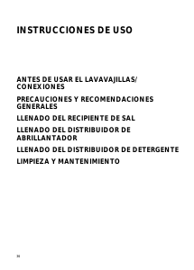 Manual de uso Whirlpool ADG 8315 IX Lavavajillas