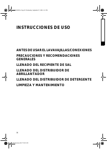 Manual de uso Whirlpool ADG 8527 IX Lavavajillas