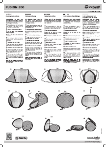 Manual Outwell Smart Tunnal Fusion 200 Tent