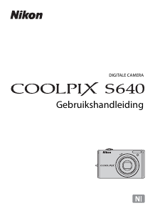 Handleiding Nikon Coolpix S640 Digitale camera