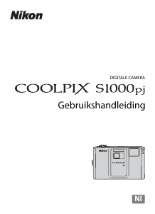 Handleiding Nikon Coolpix S1000pj Digitale camera