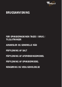 Brugsanvisning Whirlpool ADG 9988 IXM Opvaskemaskine