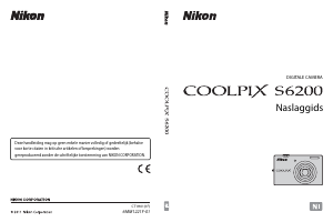 Handleiding Nikon Coolpix S6200 Digitale camera