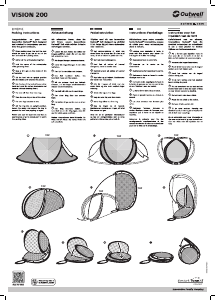 Manual Outwell Smart Tunnal Vision 200 Tent