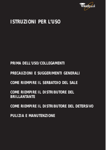 Manuale Whirlpool ADP 2967 GRM Lavastoviglie