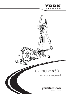Handleiding York Fitness Diamond X301 Crosstrainer