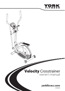 Handleiding York Fitness Velocity Crosstrainer