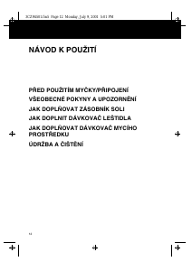 Manuál Whirlpool ADP 529 WH Myčka na nádobí