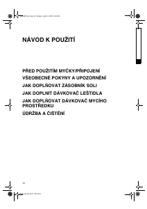 Manuál Whirlpool ADP 557 WH Myčka na nádobí