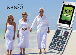 Brugsanvisning Sokan Kanso M100 Mobiltelefon