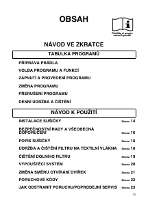 Manuál Whirlpool AHIC 777P Sušák