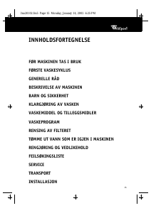 Bruksanvisning Whirlpool AWZ 410 Tørketrommel