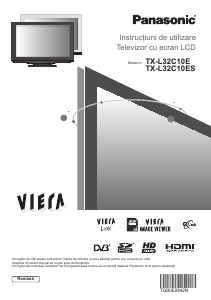 Manual Panasonic TX-L32C10E Viera Televizor LCD