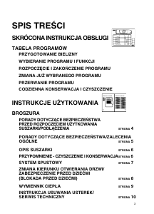 Instrukcja Whirlpool AWZ 7460 Suszarka