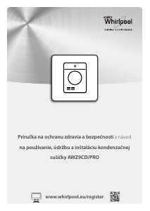 Návod Whirlpool AWZ9CD/PRO Sušička