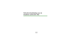 Handleiding Nokia CK-1W Carkit