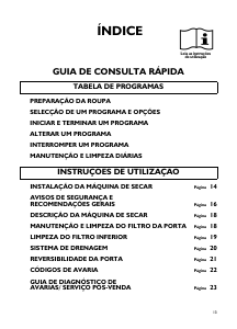 Manual Whirlpool AZA HP 8850 Máquina de secar roupa