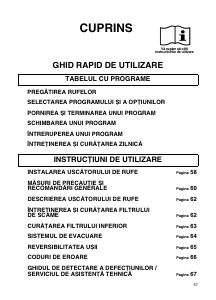 Manual Whirlpool AZA-HP 899 Uscător