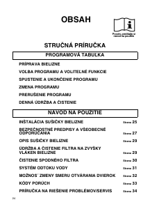 Návod Whirlpool AZA-HP 899 Sušička