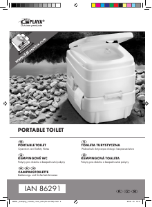 Bedienungsanleitung La Playa IAN 86291 Transportable toilette